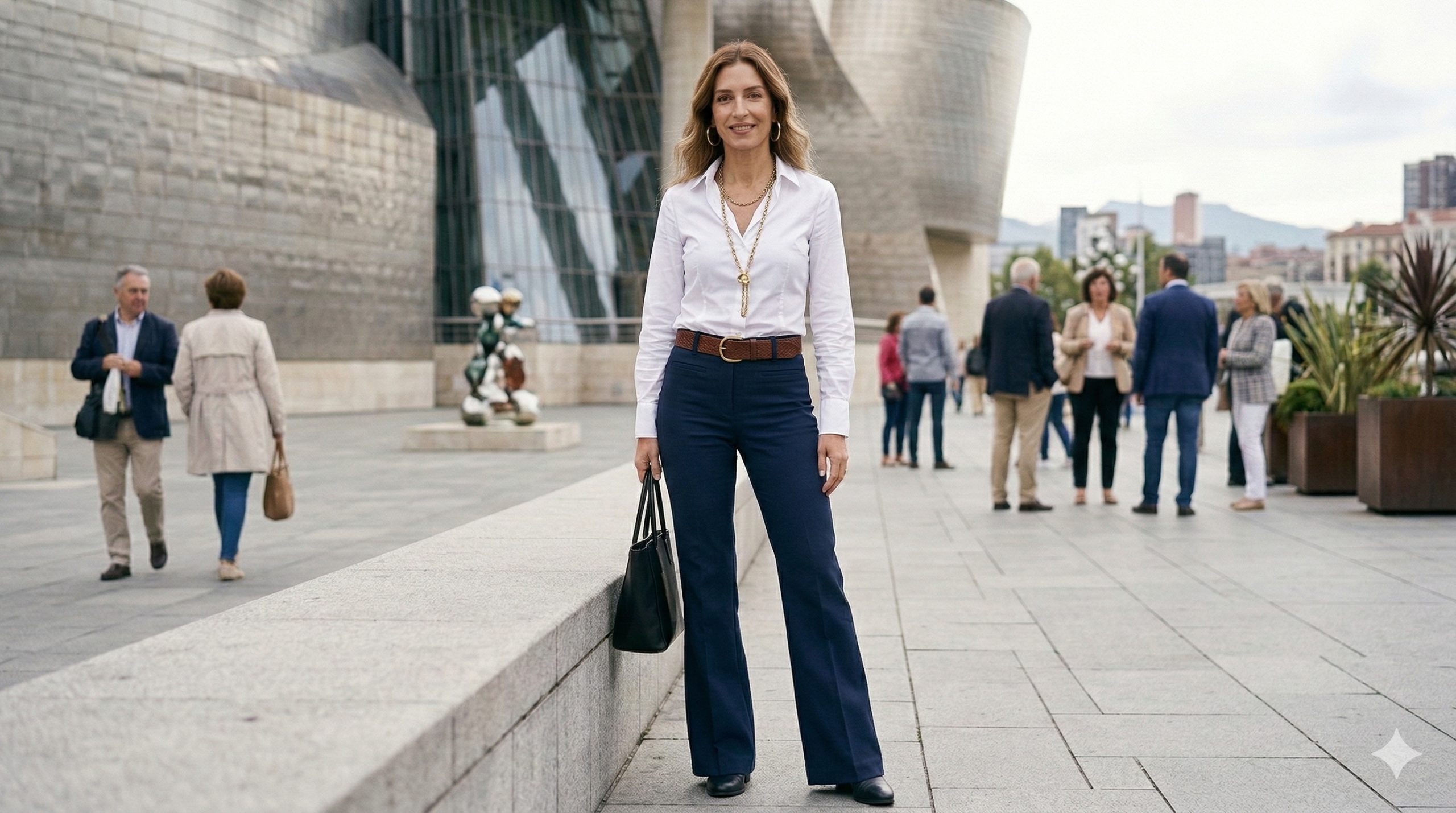 Bol Paça Pantolonlarda Aksesuar Seçimi