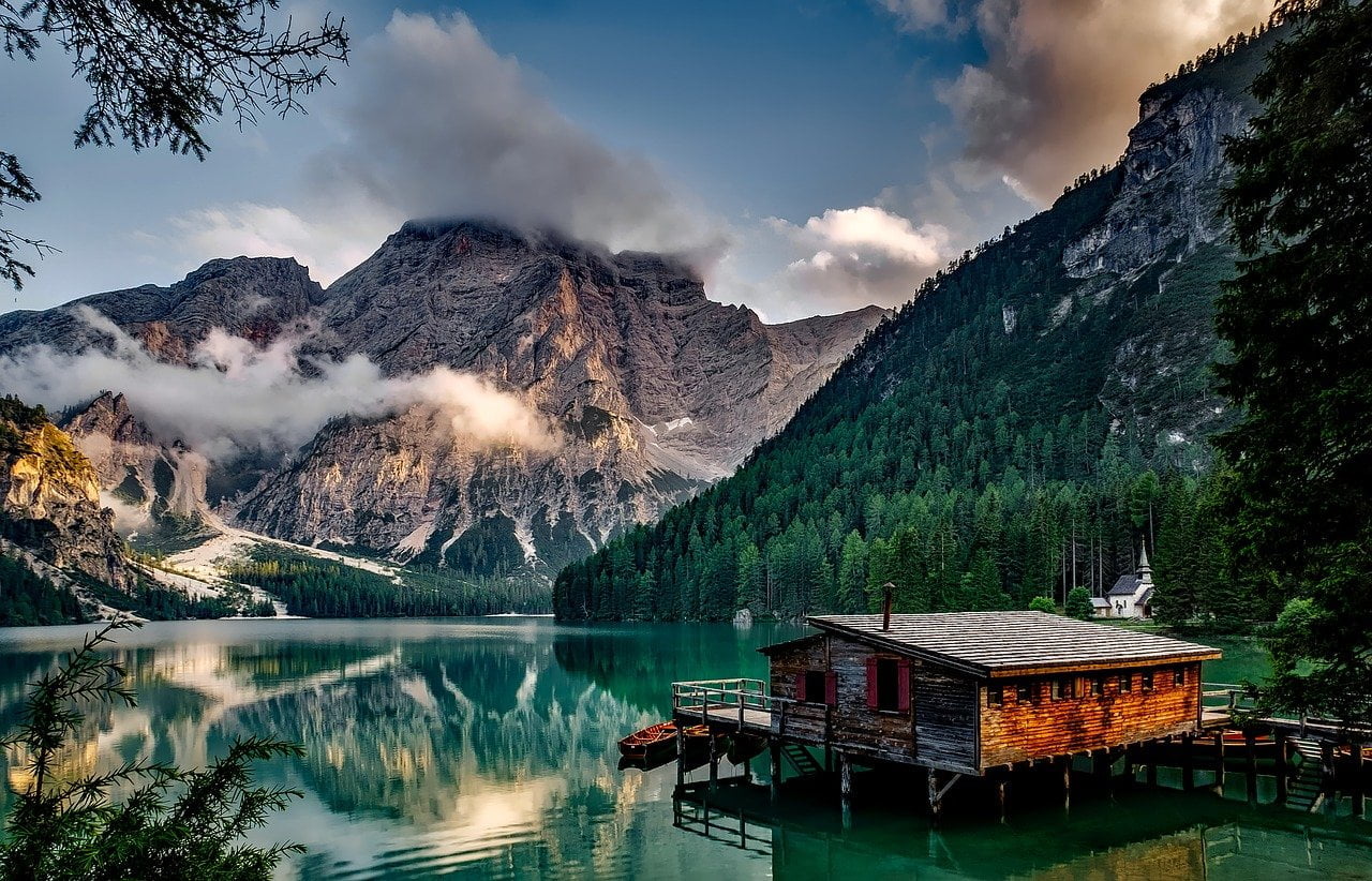 Alp Dağlarından Manzara Resimleri