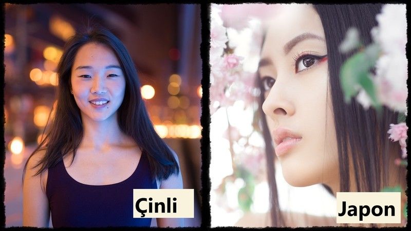 Japonların ve Çinlilerin Yüz İfadeleri