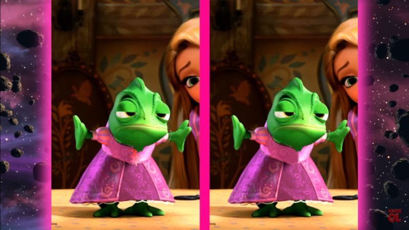 İki kurbağa prenses arasındaki farkı bulabilecek misin?
