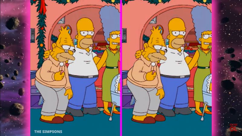 Simpsons ailesi ile fark bulmaya hazır mısın?