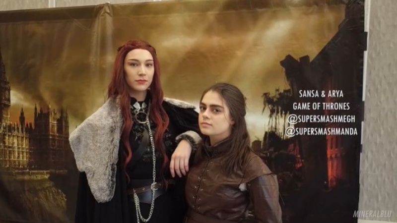 Sansa & Arya Game Of Thrones