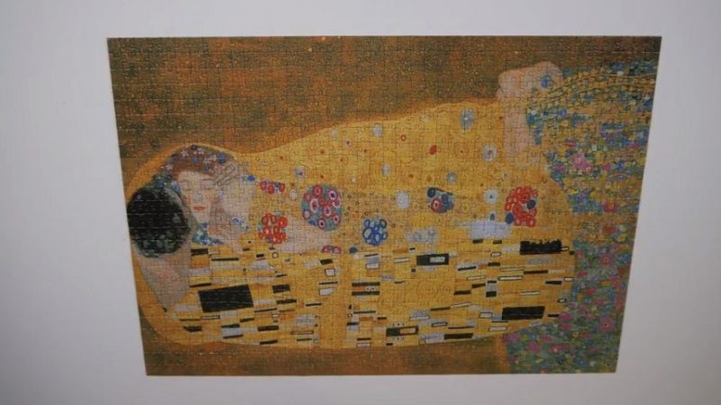 Gustav Klimt The Kiss Puzzle