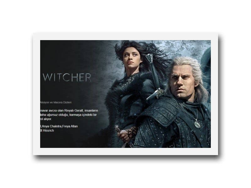The Witcher Netflix ‘te Yayınlandı