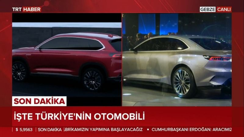 Yerli Otomobil Cumhurbaşkanı Recep Tayyip Erdoğan Tarafından Tanıtıldı. İşte Yerli Otomobil!