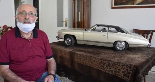 Sivaslı Mobilya Ustasının 36 Yıllık Klasik Model Otomobil Aşkı!