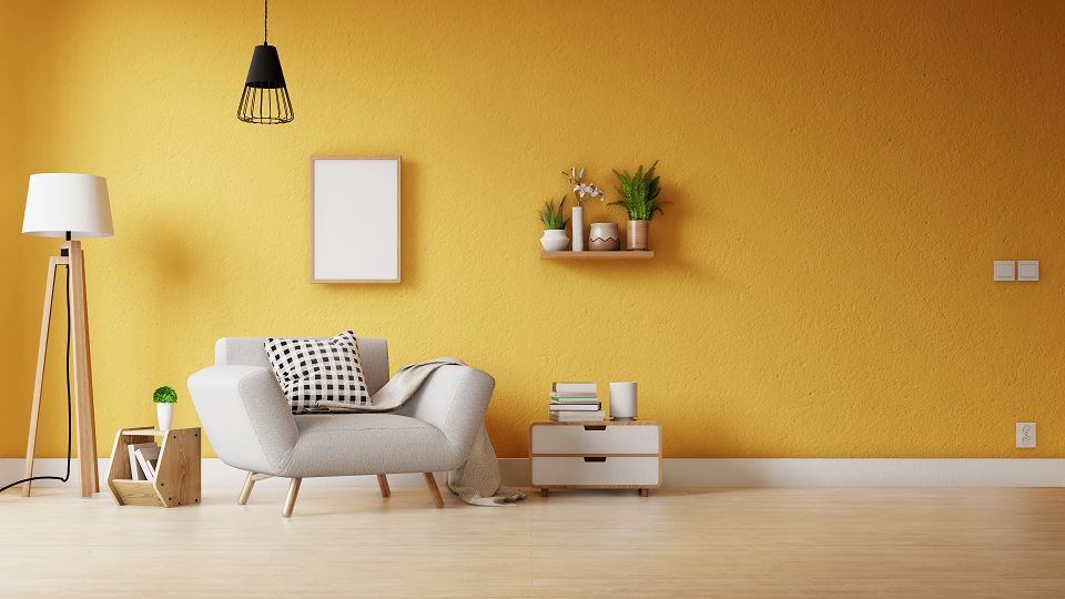 Sarı Rengi Tonları Duvarda Nasıl Kullanılır?