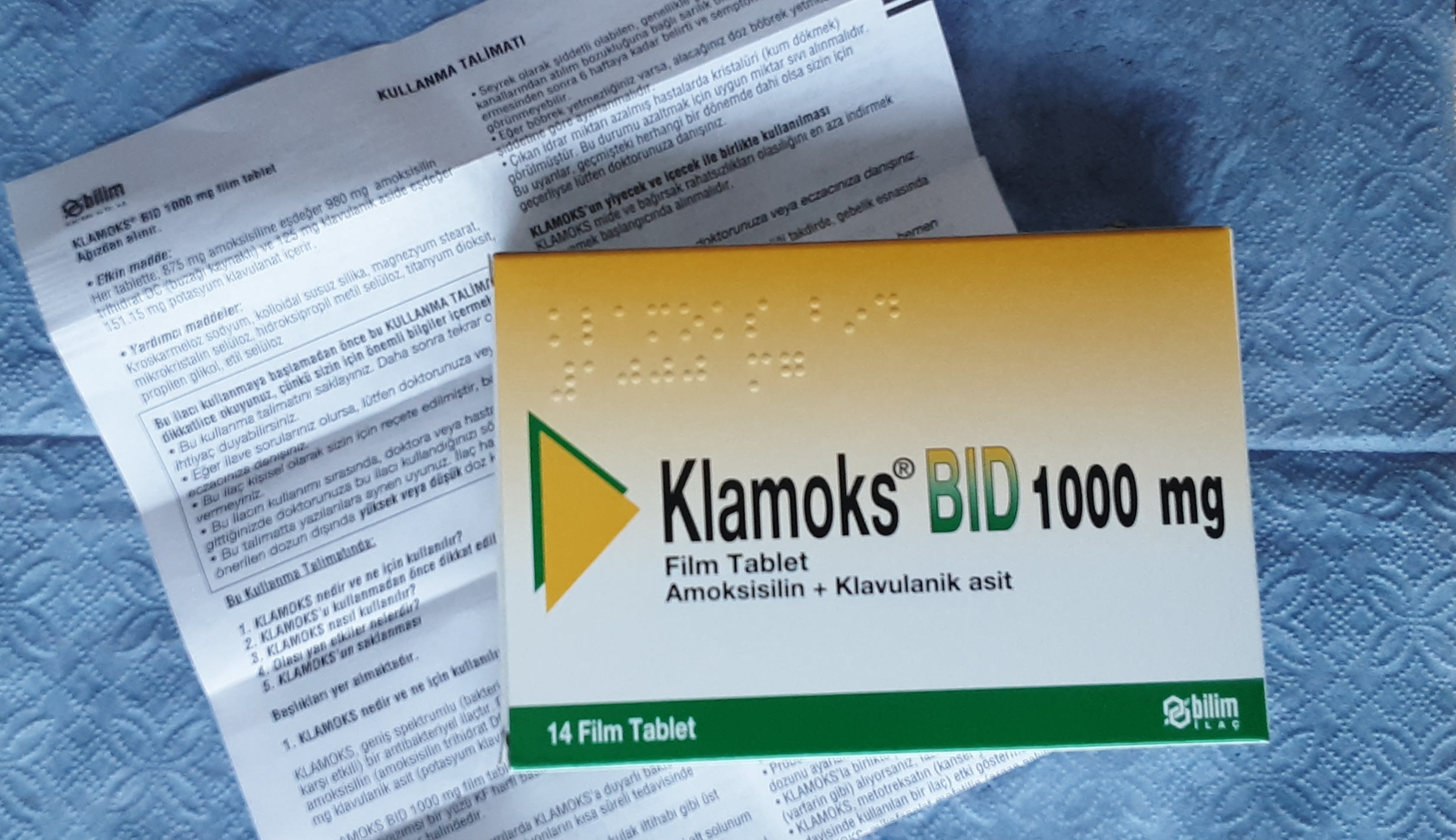 Klamoks Bid 1000 mg Ne İşe Yarar | Klamoks Antibiyotik Ne İçin Kullanılır, Nasıl Kullanılır?