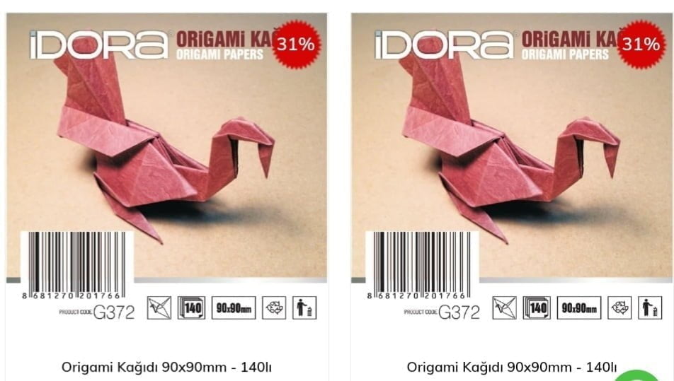 Origami Kağıdı Çeşitleri