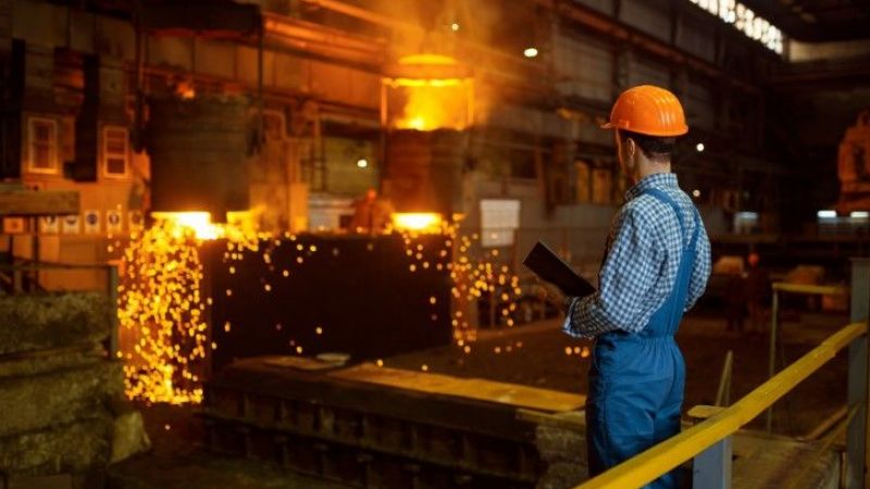 Erdemir Çelik Fabrikası ise 470 bin ton kapasite ile kuruldu.