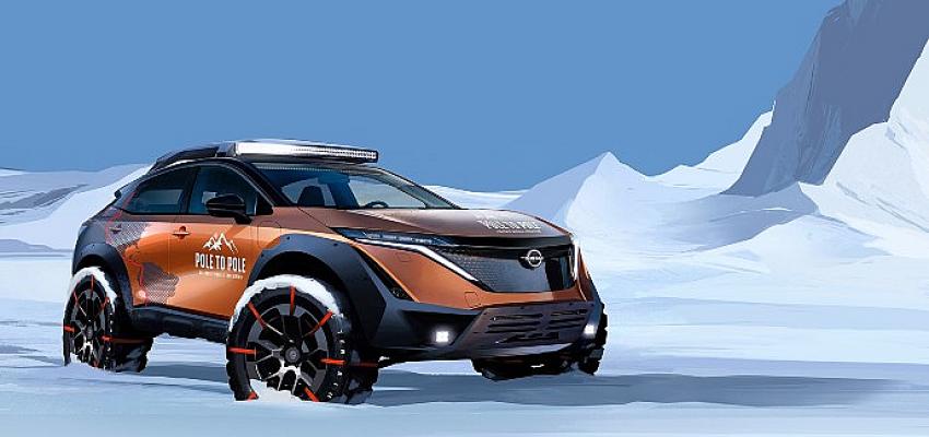 Elektrikli Nissan Ariya Kuzey Kutbu’ndan Güney Kutbu’na Gidecek