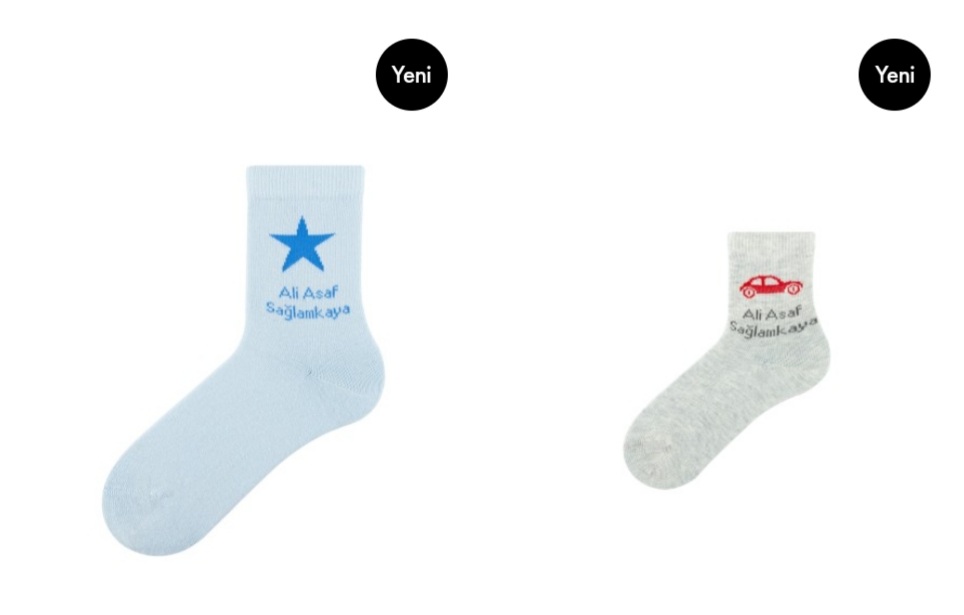 Erkek Bebek Çorap Ürünleri