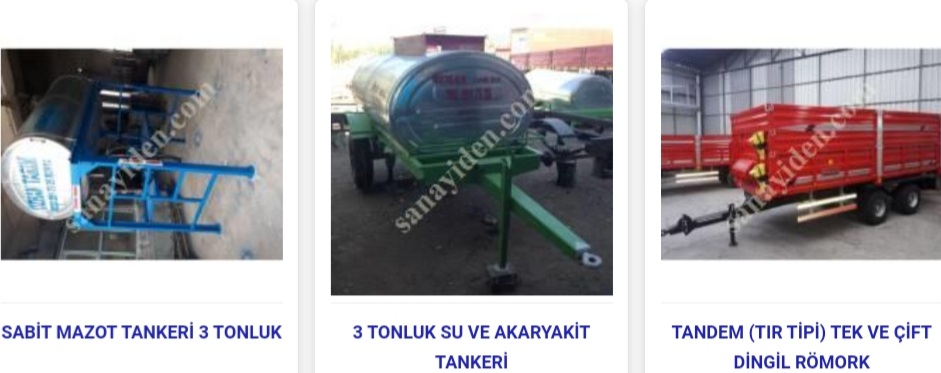 3 tonluk su tankeri fiyatları ikinci el