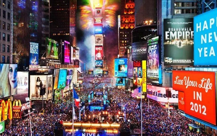 Dünyanın En Ünlü Meydanı Times Meydanı | Işıltılı ve Efsanevi Meydan Times Square...