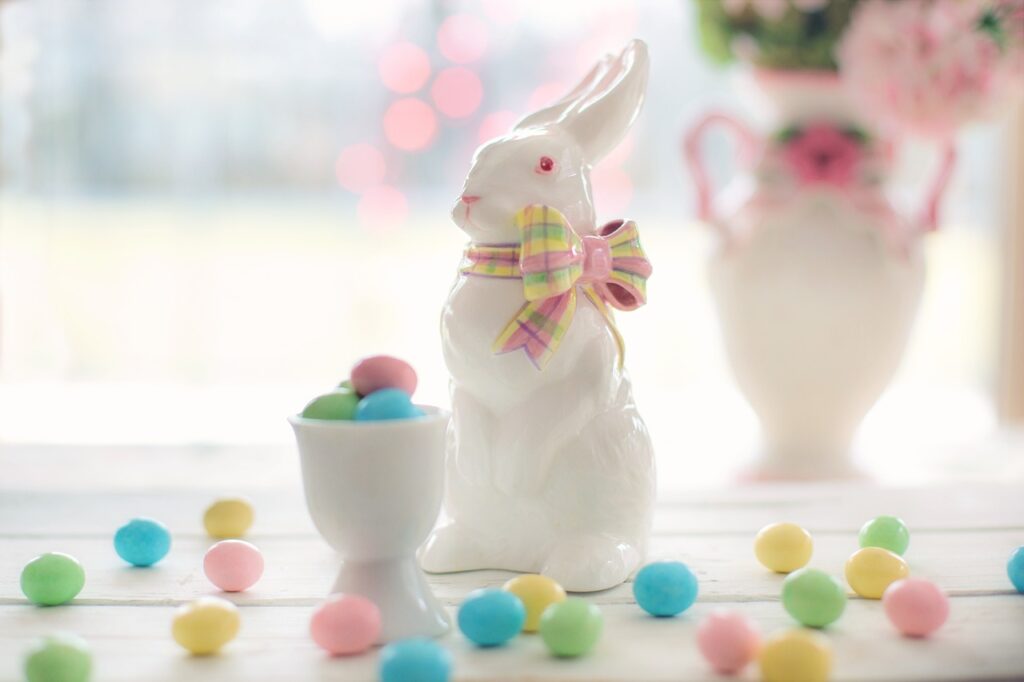 easter, bunny, candy