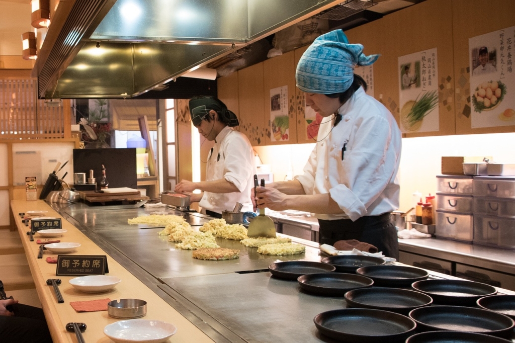 okonomiyaki, japanese, japan