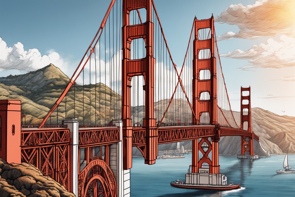 Golden Gate Köprüsü Ünlü Turuncu Rengi