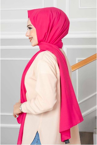 Her Mevsime Uygun Fuşya Şal Kombinleri!