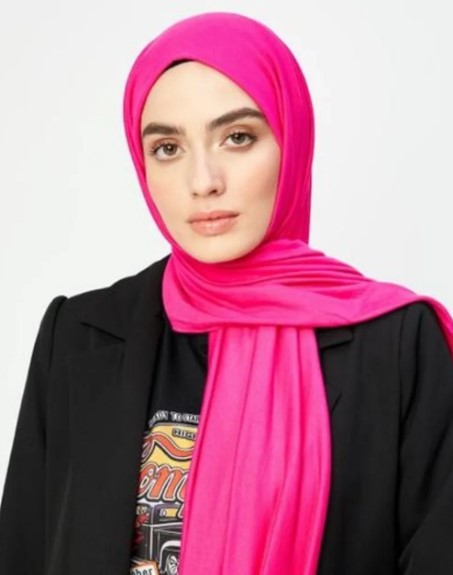 Her Mevsime Uygun Fuşya Şal Kombinleri!