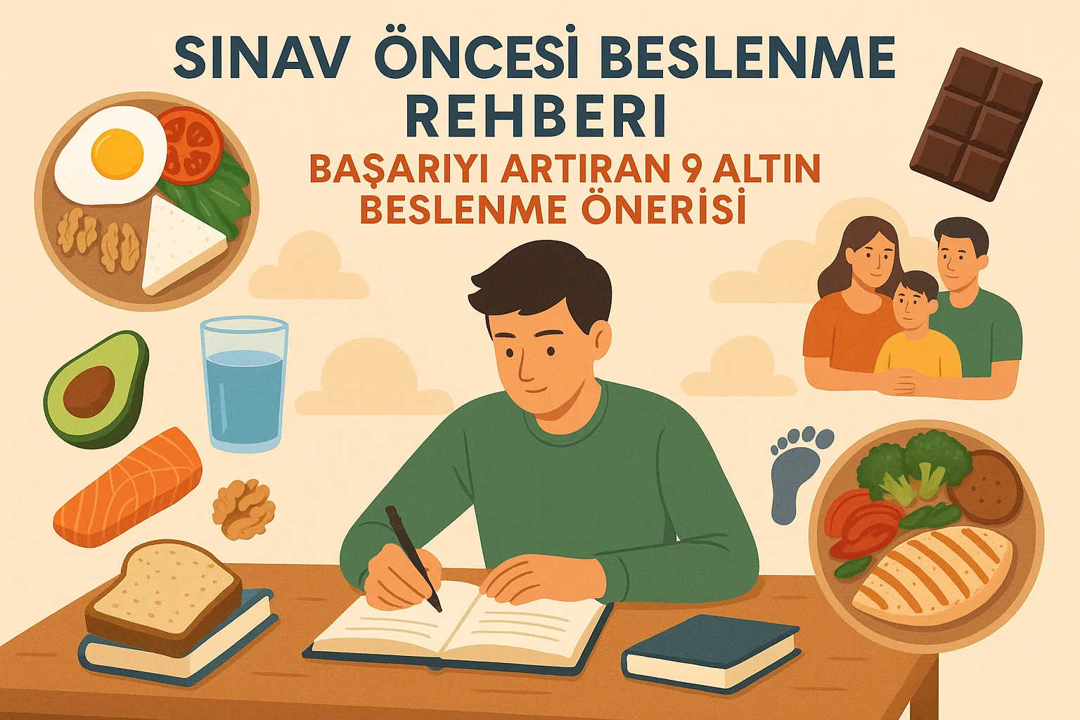Sınav Öncesi Beslenme Rehberi: Başarıyı Artıran 9 Altın Beslenme Önerisi