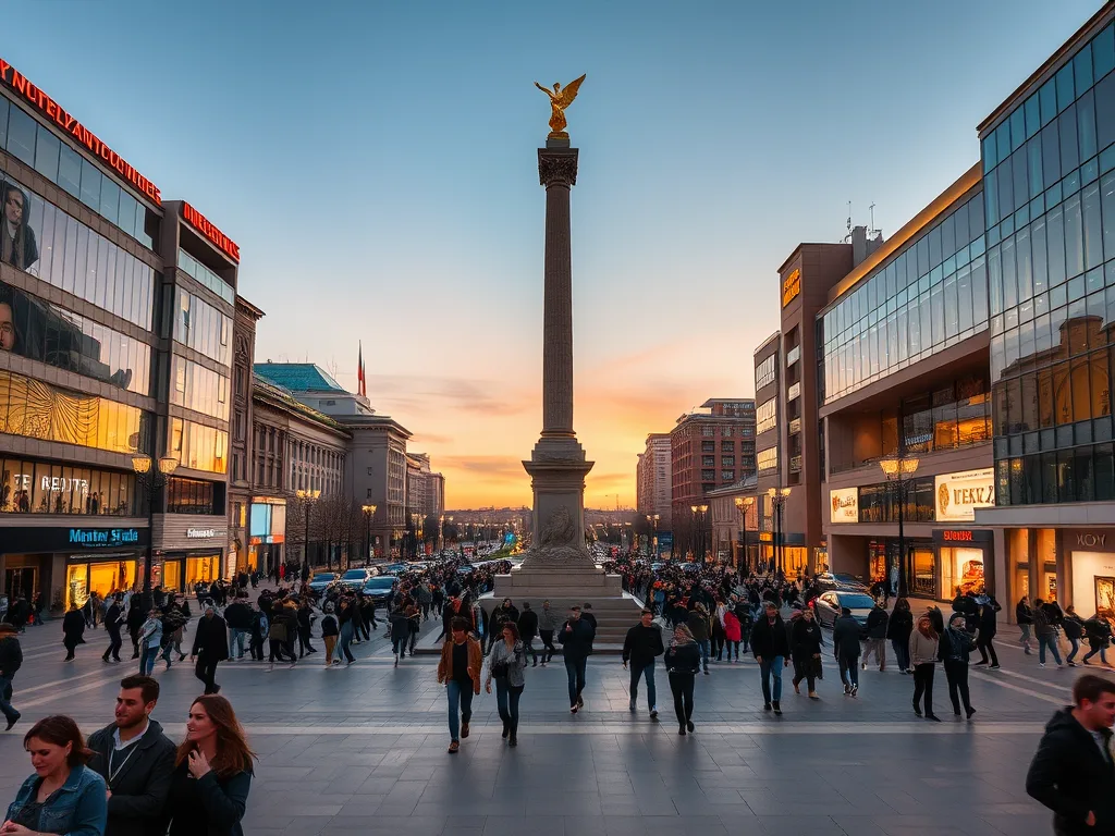 Bağımsızlık Meydanı ve Modern Kiev