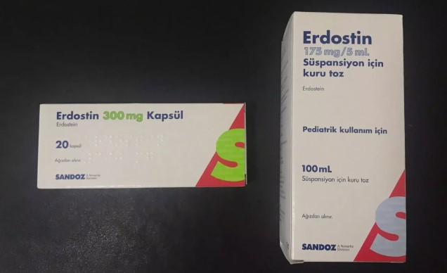 Erdostin Ne İçin Kullanılır | Erdostin Antibiyotik mi? Erdostin Nedir Ne İşe Yarar? 
