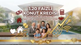 1.20 Faizli Konut Kredisi Başvuruları Başladı mı? İşte Şartlar ve Ödeme Tablosu (2026)