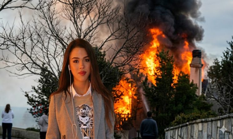 Aslıhan Karalar’ın Evi Kül Oldu