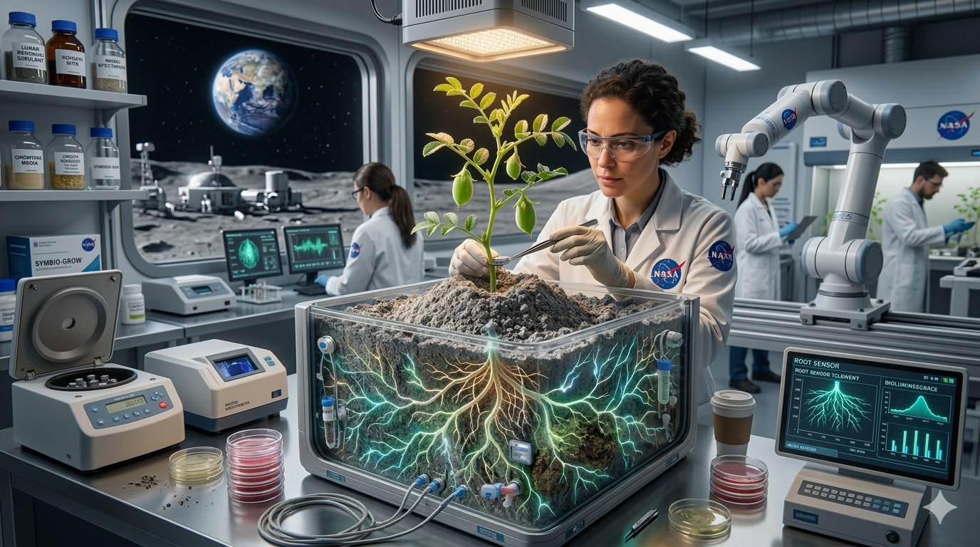 Ay Toprağında Tarım Mümkün mü? Ay Toprağında Nohut Yetiştirmenin Şaşırtıcı Hikayesi