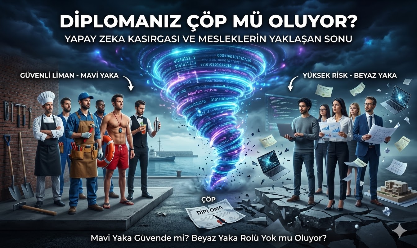 Diplomanız Çöp mü Oluyor? Yapay Zeka ve Meslekler İçin Yaklaşan Büyük ...