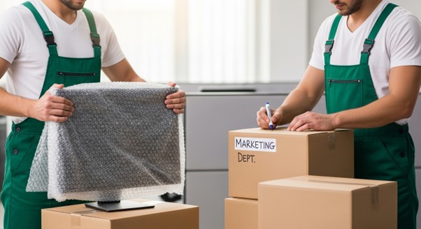 Ofis Eşyalarının Paketlenmesi 