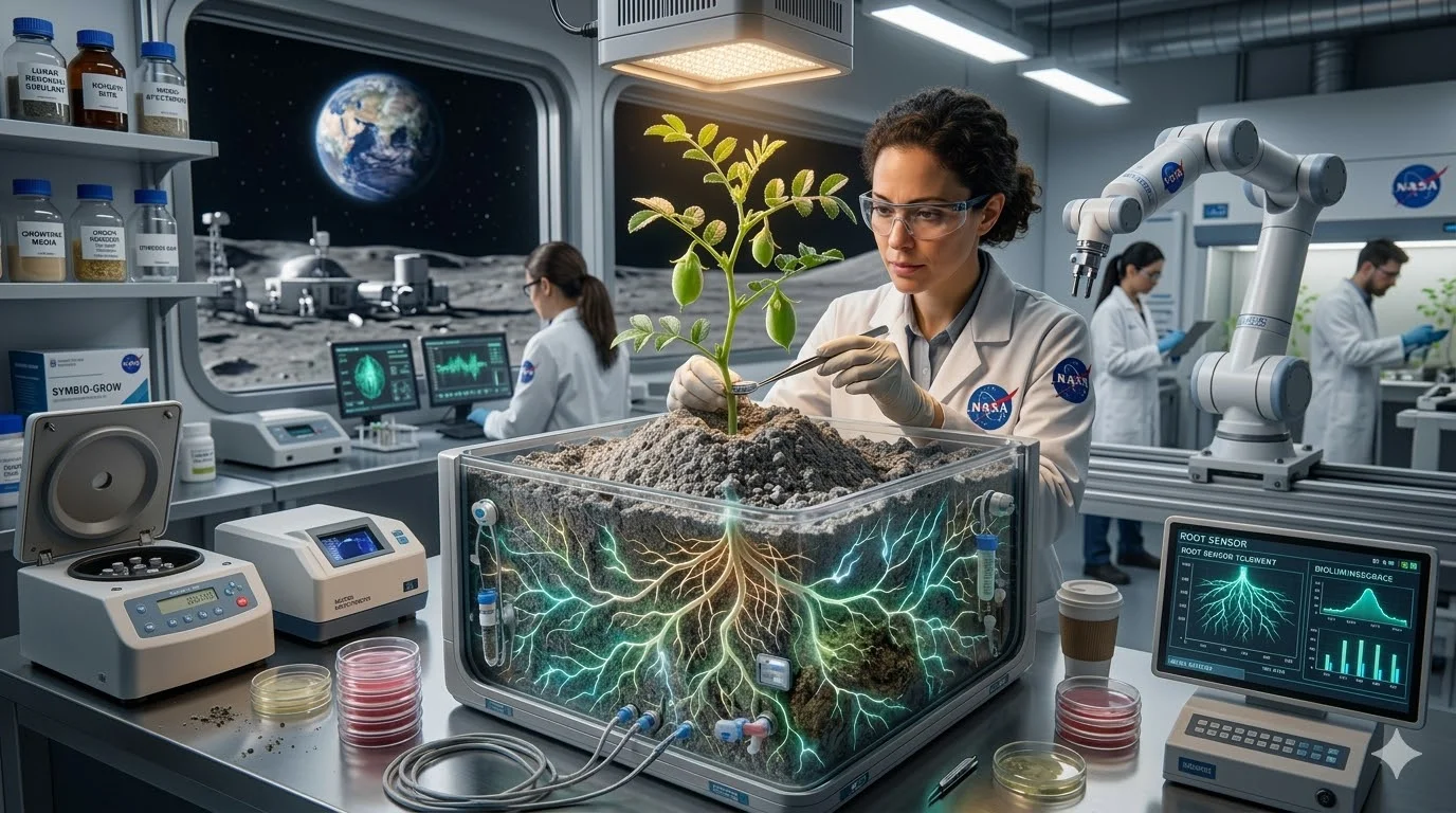 Ay Toprağında Tarım Mümkün mü? Ay Toprağında Nohut Yetiştirmenin Şaşırtıcı Hikayesi