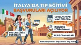 İtalya’da Tıp Eğitimi Başvuruları Açılıyor