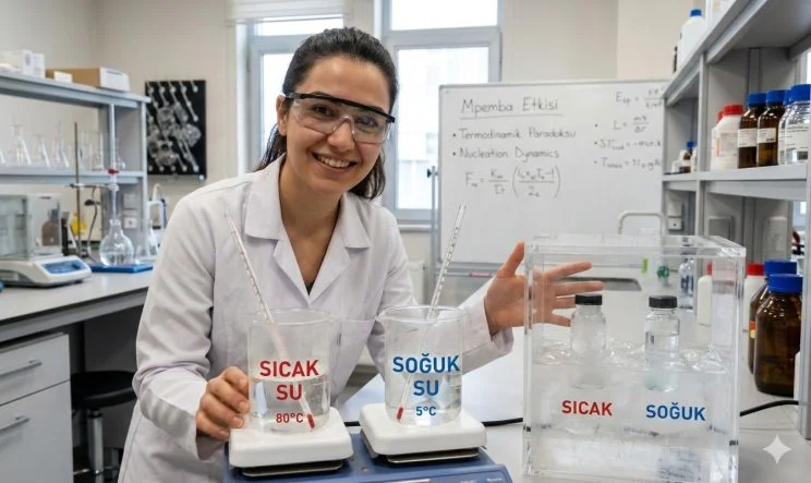 Sıcak Su Soğuk Sudan Daha mı Çabuk Donar? Mpemba Etkisi Hakkında Şaşırtıcı Gerçekler