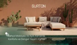 Bahçe Mobilyası ile Açık Alanları Daha Konforlu ve Kullanışlı Hale Getirin