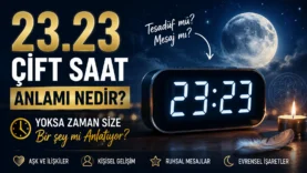 23.23 Çift Saat Anlamı Nedir? Yoksa Zaman Size Bir şey mi Anlatmak İstiyor ?